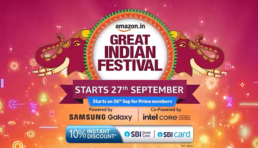 Smart Phone Offers on Amazon Great Indian Festival Sale 2024