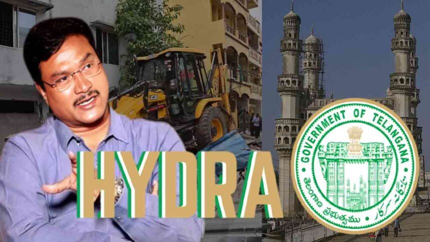 HYDRA Granted Full Powers to Remove Illegal Encroachments in Hyderabad